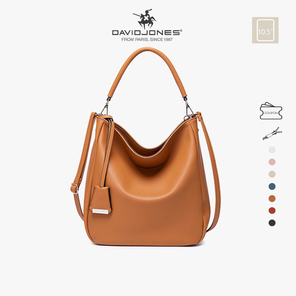 David Jones Paris กระเป๋าสะพายข้าง หนัง PU สำหรับผู้หญิง