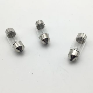 10 ชิ้น C5W 12V 24V หลอดไฟฮาโลเจนรถยนต์สําหรับป้ายทะเบียน Trunk แต่งหน้าไฟอ่านหนังสือ