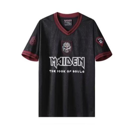 2016 2010 West Ham Iron Maiden เสื้อฟุตบอลย้อนยุคคุณภาพสูงเสื้อยืดแบบกําหนดเองเสื้อฟุตบอลเสื้อฟุตบอล