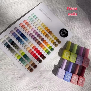 เซตสีเจล Very Good Nail 60 สี 15ml พร้อมชาร์ทโชว์ ขวดสีเดียวกับสีท็อปโคทเล็บ สีเจล ยกเซต เซตสีเจล