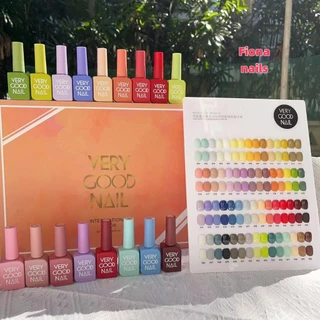 เซตสีเจล Very Good Nail 60 สี 15ml พร้อมชาร์ทโชว์ ขวดสีเดียวกับสีท็อปโคทเล็บ สีเจล ยกเซต เซตสีเจล
