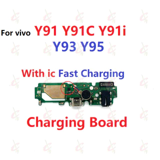 แพรตูดชาร์จ ตูดชาร์จ (Charging board) สําหรับ VIVO Y91C Y93 Y91 Y91i Y95 แพรต่อจอ (Board Flex) 1807 1814 1815 1816 1817 1820 1818