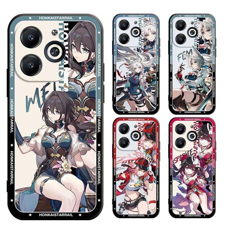 Infinix GT 20 Pro=X6871 10 Pro=X6739 Zero 40 4G=X6860 Zero 40 5G=X6861 Honkai: Star Rail Casing Soft Case Cover