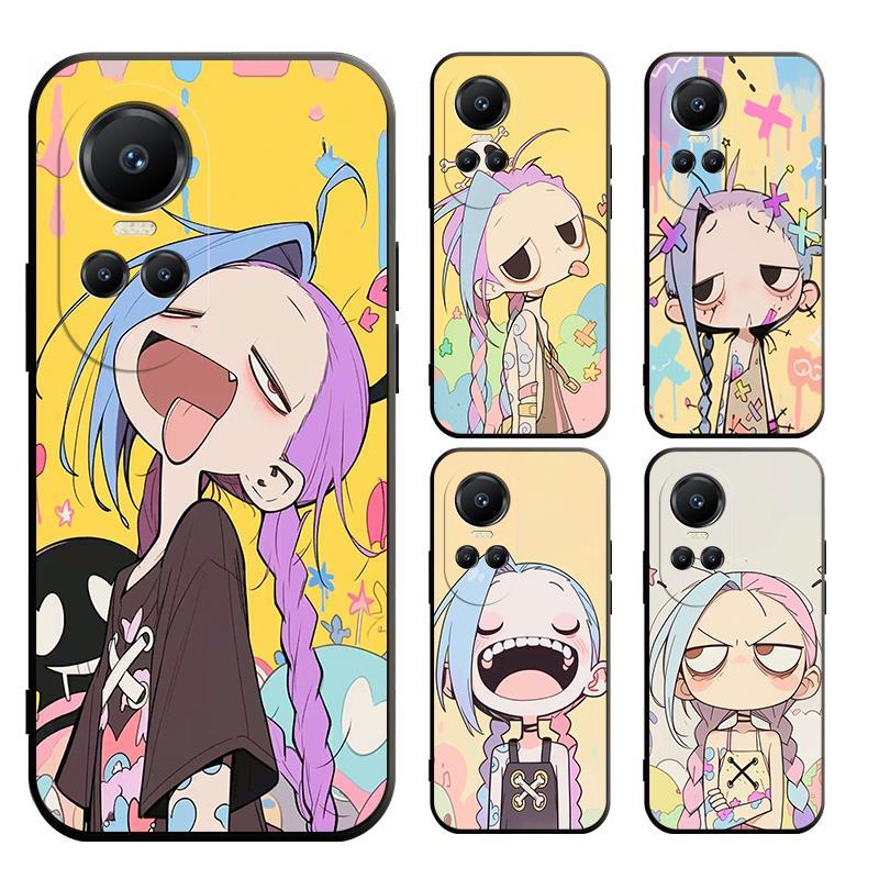 Oppo RENO 11 PRO 11F 5G 10 PRO PLUS 8T 4G 5G LOL Jinx Casing Soft Case Cover