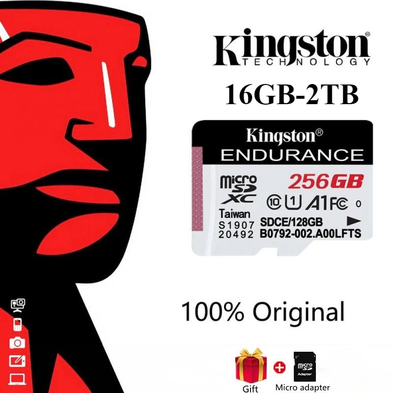 Kingston High Range 16GB/64GB/128GB/256GB/512GB/1TB/2TB 95R/30W Class 10 การ์ด MicroSDHC การ์ดหน่วยความจําความเร็วสูง mobile TFC10 Car Recorder [สากลสําหรับโทรศัพท์มือถือ]