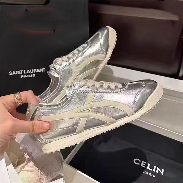 รองเท้าผ้าใบ Onitsuka สําหรับผู้หญิงรองเท้ากีฬา