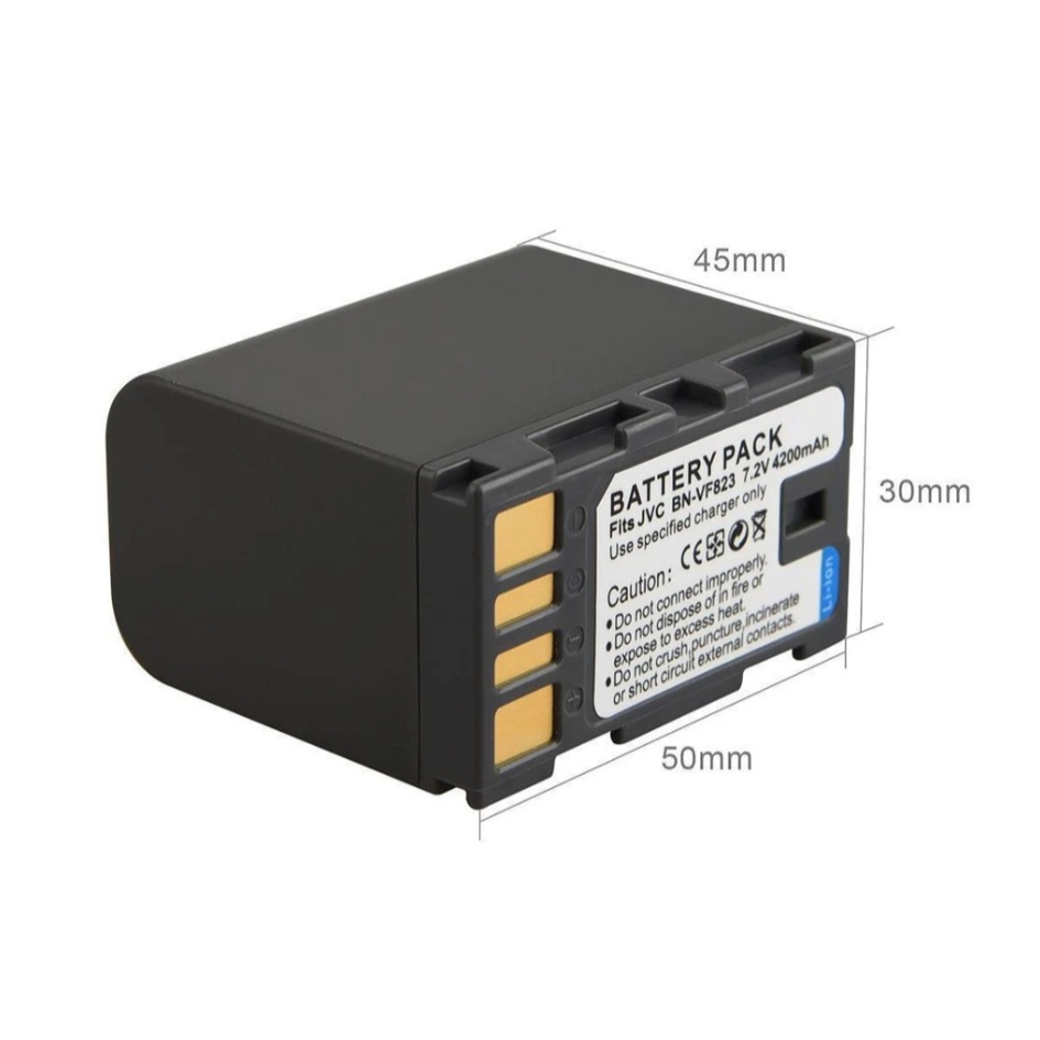 Jvc BN-VF823U แบตเตอรี่กล้องและเครื่องชาร์จแบตเตอรี่เครื่องชาร์จแบตเตอรี่