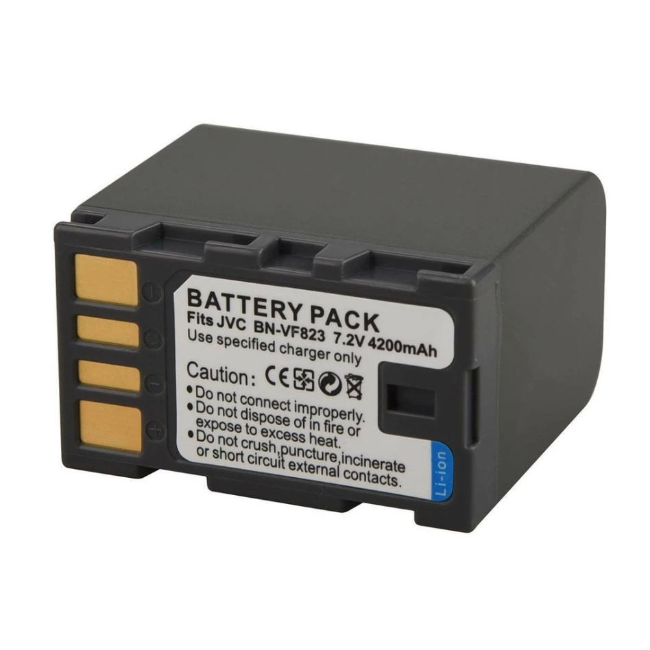 Jvc BN-VF823U แบตเตอรี่กล้องและเครื่องชาร์จแบตเตอรี่เครื่องชาร์จแบตเตอรี่