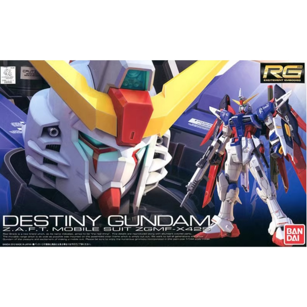 GUNDAM RG 11 1/144 Destiny Destiny GUNDAM อะนิเมะ สินค้าประกอบรุ่นสะสมของขวัญ