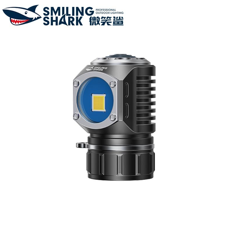 Smilingshark ES16 ไฟฉาย led พวงกุญแจไฟฉาย 7 โหมด สว่างมาก พร้อมแม่เหล็ก ชาร์จได้ สําหรับตั้งแคมป์ เดินป่า กลางแจ้ง