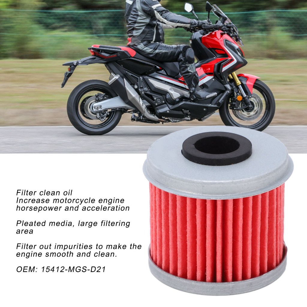 ARIONZA เครื่องยนต์กรองน้ำมันเกียร์ 15412-MGS-D21 สำหรับ XADV750 NC750 S DCT SXS1000