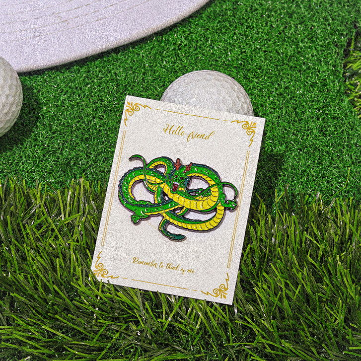 การ์ตูนมังกรเบสบอลกอล์ฟหมวก Pin New Era เข็มกลัดหมวกคลิป Pins Badges หมวกอุปกรณ์เสริมเครื่องประดับของขวัญสําหรับเพื่อน
