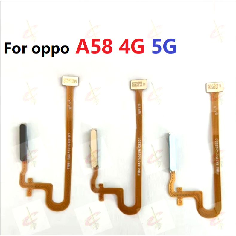 สแกนนิ้ว แพรสแกนนิ้ว ( Finger ) ปุ่มเปิดปิด สําหรับ OPPO A58 4G 5G CPH2577
