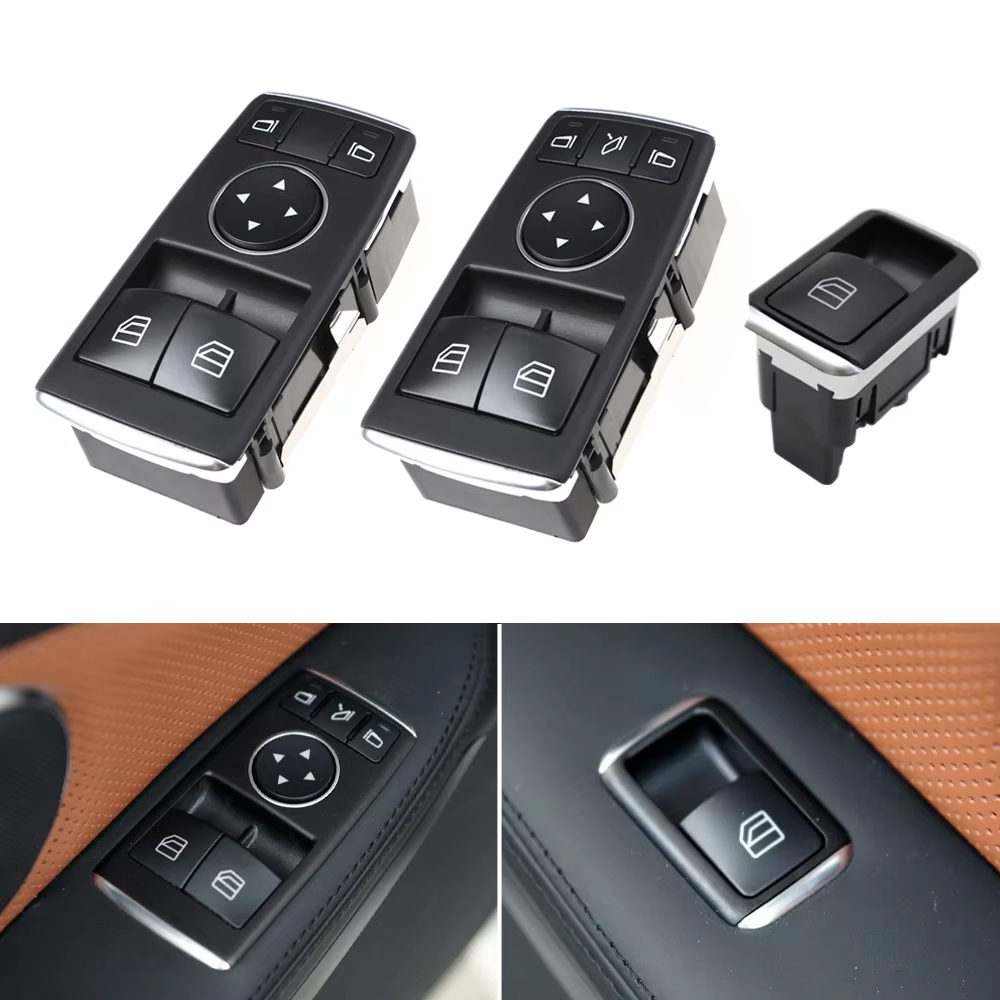 ไฟฟ้าหน้าต่าง Master Switch Lifter Regulator สําหรับ Mercedes Benz SL W231 W197 C204 Coupe W172 AMG 1729056800,1729056900