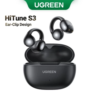 Ugreen เปิดหู HiTune S3 หูฟังบลูทูธ Ear-clip Desiign Hook หูฟังเปิดเสียง TWS กีฬาชุดหูฟัง HD Call ลดเสียงรบกวน IPX5