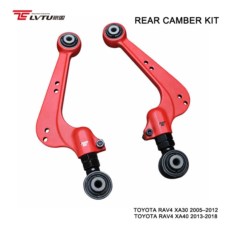 ชุดแขนควบคุม Camber ด้านหลังแบบปรับได้ 1 คู่สําหรับ TOYOTA RAV4 XA30 XA40 2005–2018