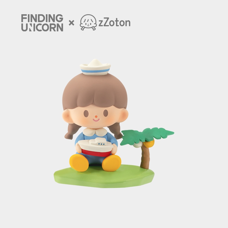 FINDING UNICORN zZoton Who Is Little Witch Series Blind Box（Single Box 1Pc）