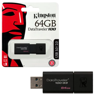 แฟลชไดรฟ์ USB ของ Kingston พร้อมความจุขนาดใหญ่ 8GB 16GB 32GB 64GB 128GB และ 3.0 ความเร็วสูง