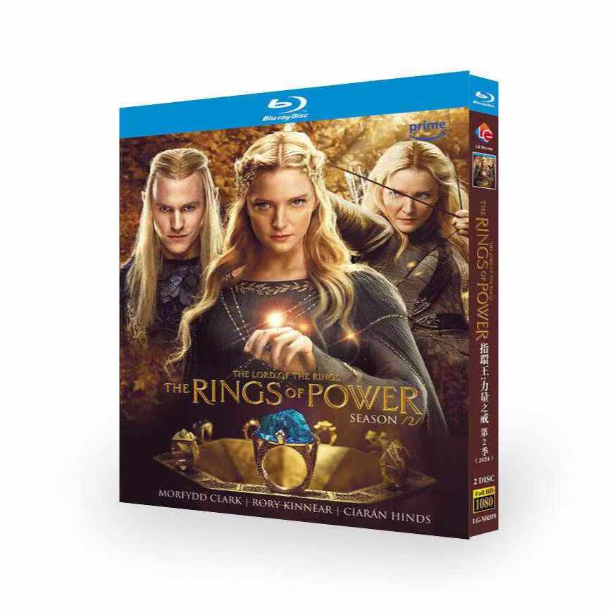 Blu-ray BD American Action Fantasy Adventure/The Ring King: The Lord of the Rings Season 2 The Lord 