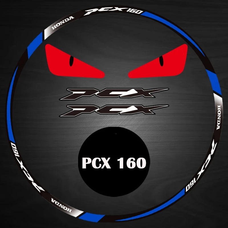 ZLWR สติ๊กเกอร์ติดล้อรถจักรยานยนต์ Honda PCX 160 thumbnail 10