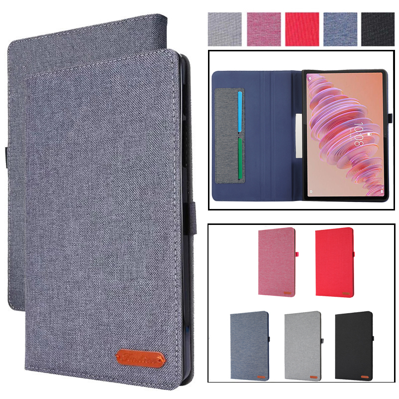 for Lenovo Tab Plus TB351FU 11.5 inch 2024 Cover Cowboy Pattern PU Leather Stand Flip Case for Xiaoxin Pad Studio 2024 11.5"