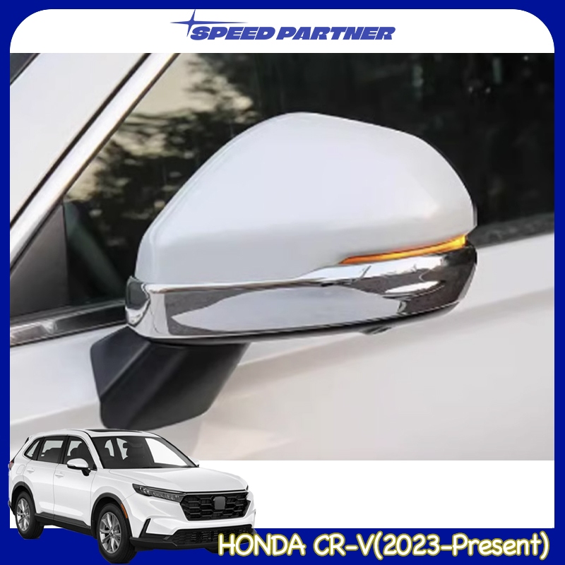 Honda CR-V Carbon fiber/Bright Black กระจกมองหลังส่วนล่างสําหรับ CRV G6 (2023-2024)