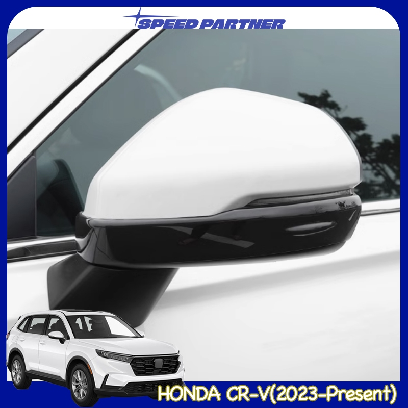 Honda CR-V Carbon fiber/Bright Black กระจกมองหลังส่วนล่างสําหรับ CRV G6 (2023-2024)