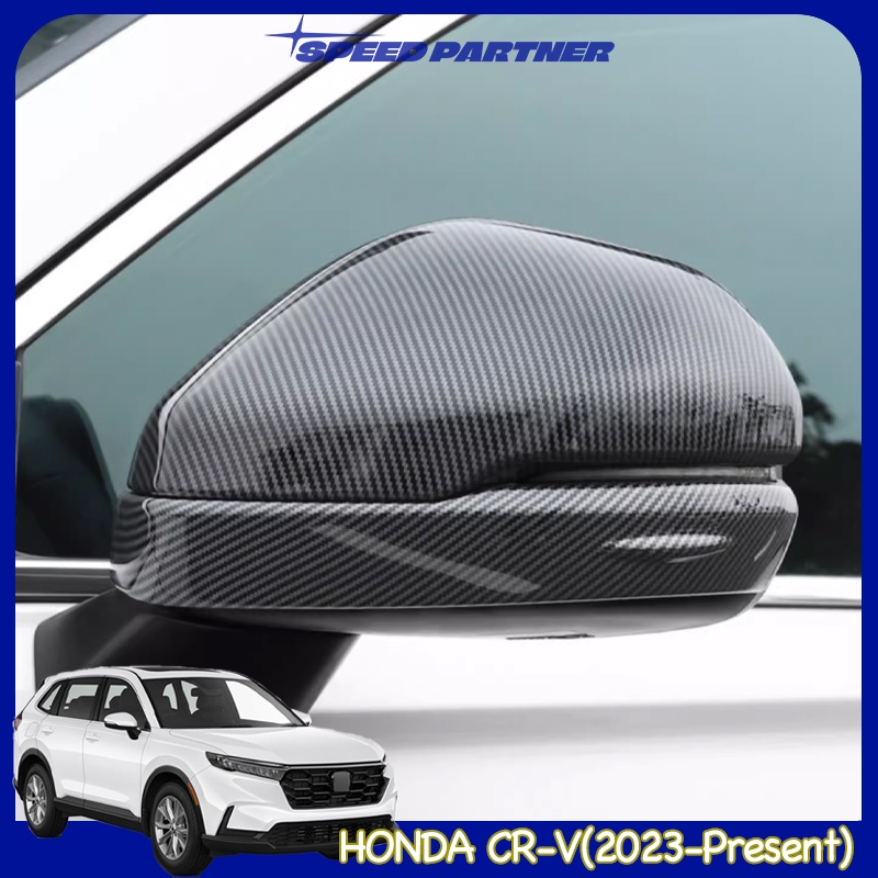 Honda CR-V Carbon fiber/Bright Black กระจกมองหลังส่วนล่างสําหรับ CRV G6 (2023-2024)