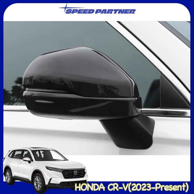 Honda CR-V Carbon fiber/Bright Black กระจกมองหลังส่วนล่างสําหรับ CRV G6 (2023-2024)