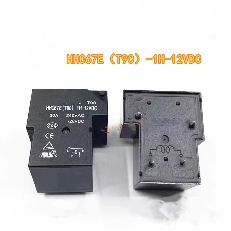 รีเลย์ HHC67E [T90] -1H-12VDC 4 Pin 30A รีเลย์