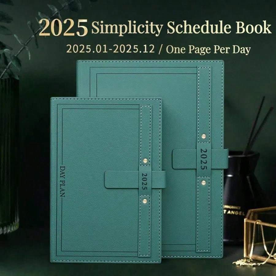 Agenda 2025 Planner Notebook และ Notepad Calendar Journal A5/A4 Daily Note Book 365 Clearance หนังสื