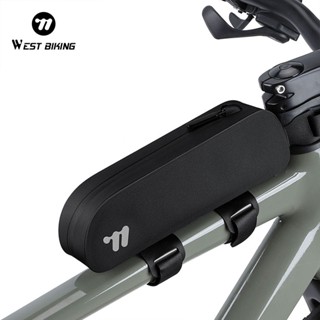 WEST BIKING จักรยานด้านหน้ากระเป๋ากันน้ําขนาดใหญ่ความจุทนทาน…