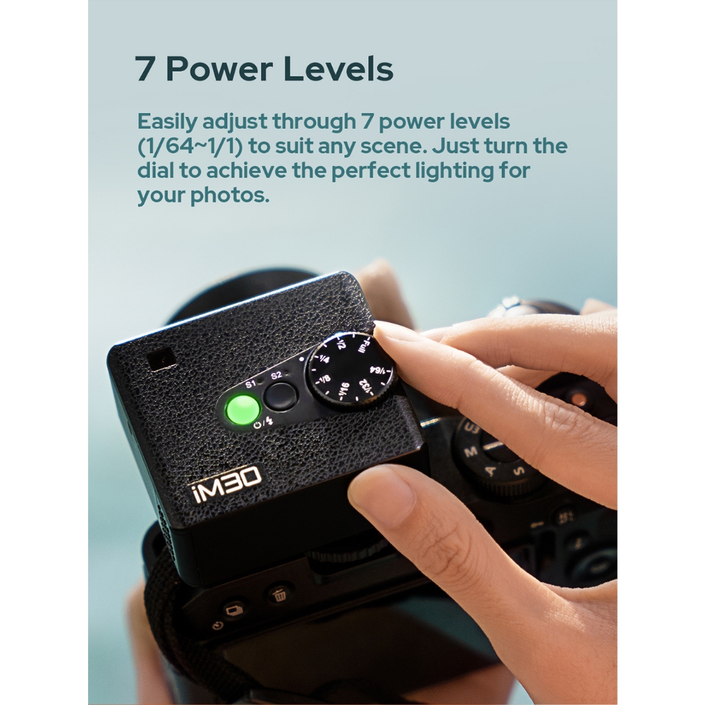Godox IM30 iFlash Camera แฟลช Small Build Bright Field