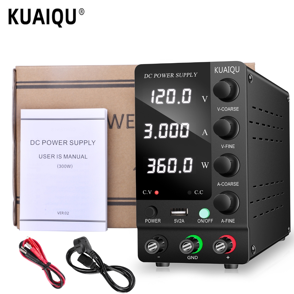NICE-POWER เครื่องจ่ายไฟ DC Power Supply 30V 60V 120V 3A 5A 10A SPS-C3010 LCD Adjustable ปรับค่าได้ 4 digits แหล่งจ่ายไฟ แบต