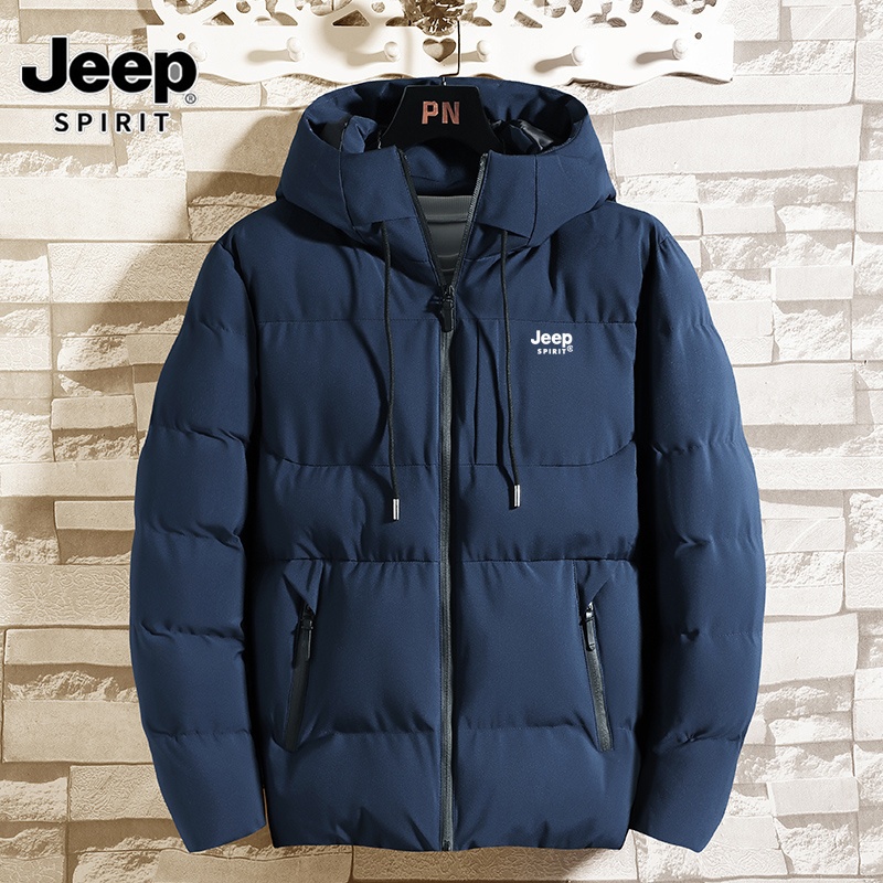 Jeep SPIRIT Jacket ฤดูหนาวสําหรับผู้ชาย warm Down Jackets man coat สําหรับผู้ชาย