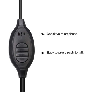 Retevis L51 พร้อม EEK007 2pin Earhook Earpiece