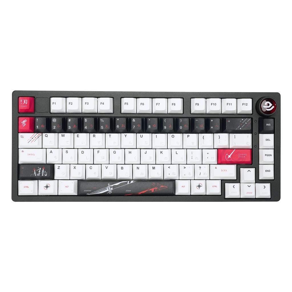 Yuki Aim keycaps รากตัวอักษรญี่ปุ่น PBT keycaps 132key