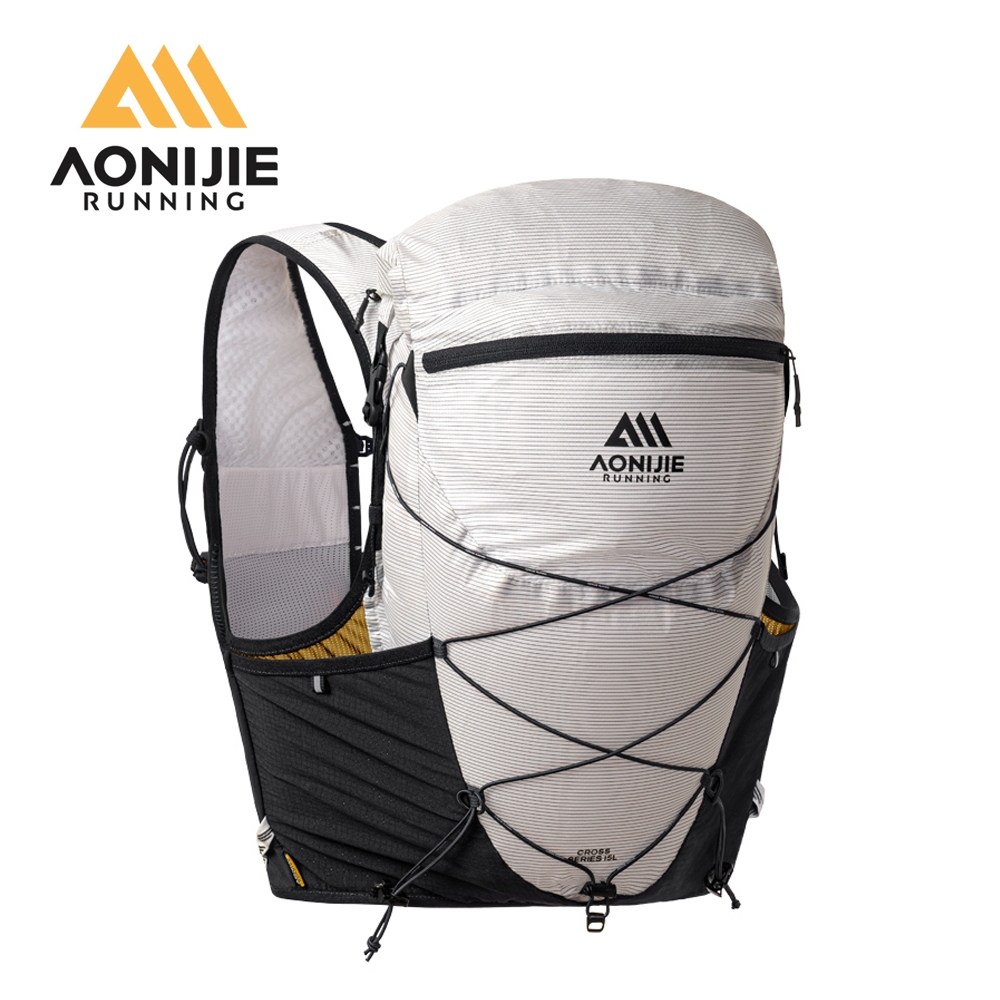 Aonijie C9116-15L กระเป๋าเป้สะพายหลังวิ่งเทรลความจุขนาดใหญ่น้ําหนักเบา Runnning เสื้อกั๊กสําหรับขี่จ