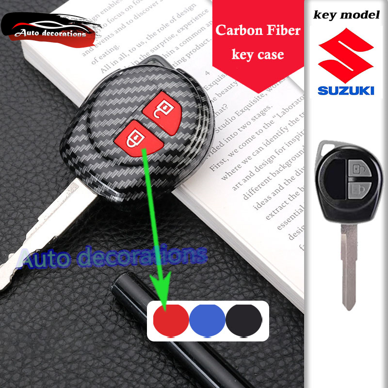 ABS Carbon FibeSuzuki SWIFT Ciaz Celerio Ertiga เคสกุญแจรถ Suzuki SWIFT 2010 ปลอกกุญแจ พวงกุญแจซูซูกิ