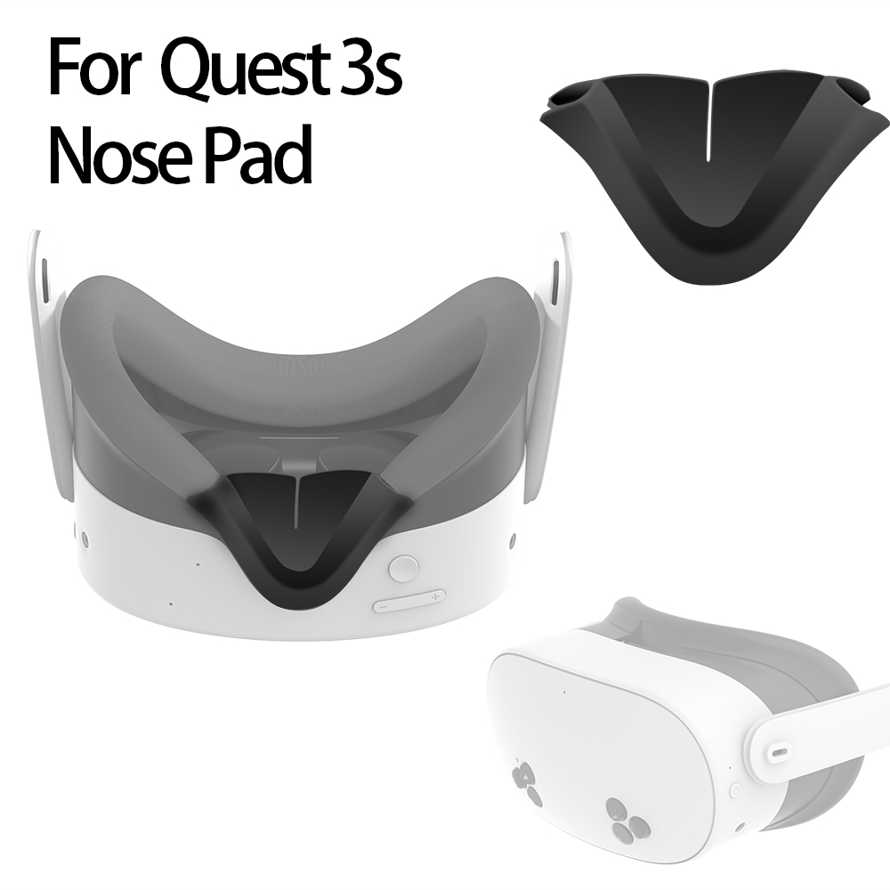 Vr เลนส์ฝาครอบจมูกสําหรับ Meta quest3S VR แว่นตาอินเทอร์เฟซ Facial Bracket Anti-Leakage แผ่นรองจมูกสําหรับ quest 3S ชุดหูฟังอุปกรณ์เสริม