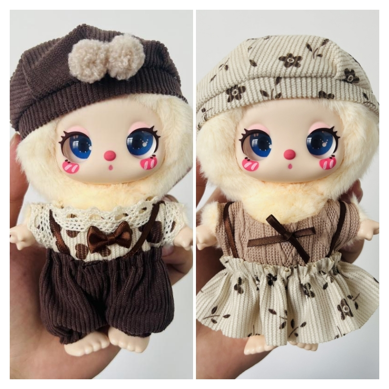 ใหม่ Luky cat/Labu เสื้อผ้าตุ๊กตาน่ารักชุดแต่งตัว DIY ของเล่นตุ๊กตาอุปกรณ์เสริม