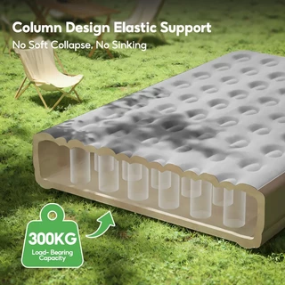 MODOFO ที่นอนเป่าลมอัตโนมัติ 5ฟุต เตียงเป่าลม ที่นอนลม พร้อมปั๊มในตัว ที่นอนสูบ PVC หนา 40/25ซม