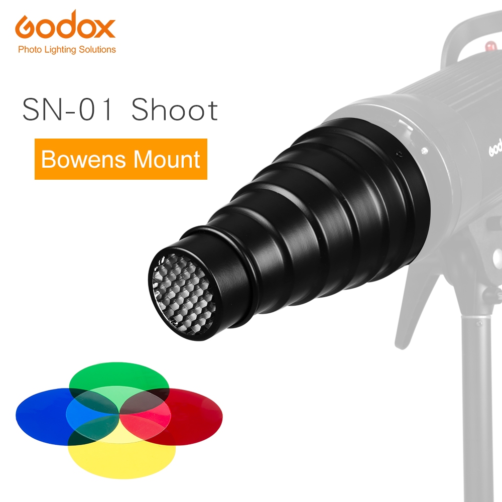 Godox SN-01 Bowens Mount ฟิตติ้งไฟสตูดิโอมืออาชีพขนาดใหญ่