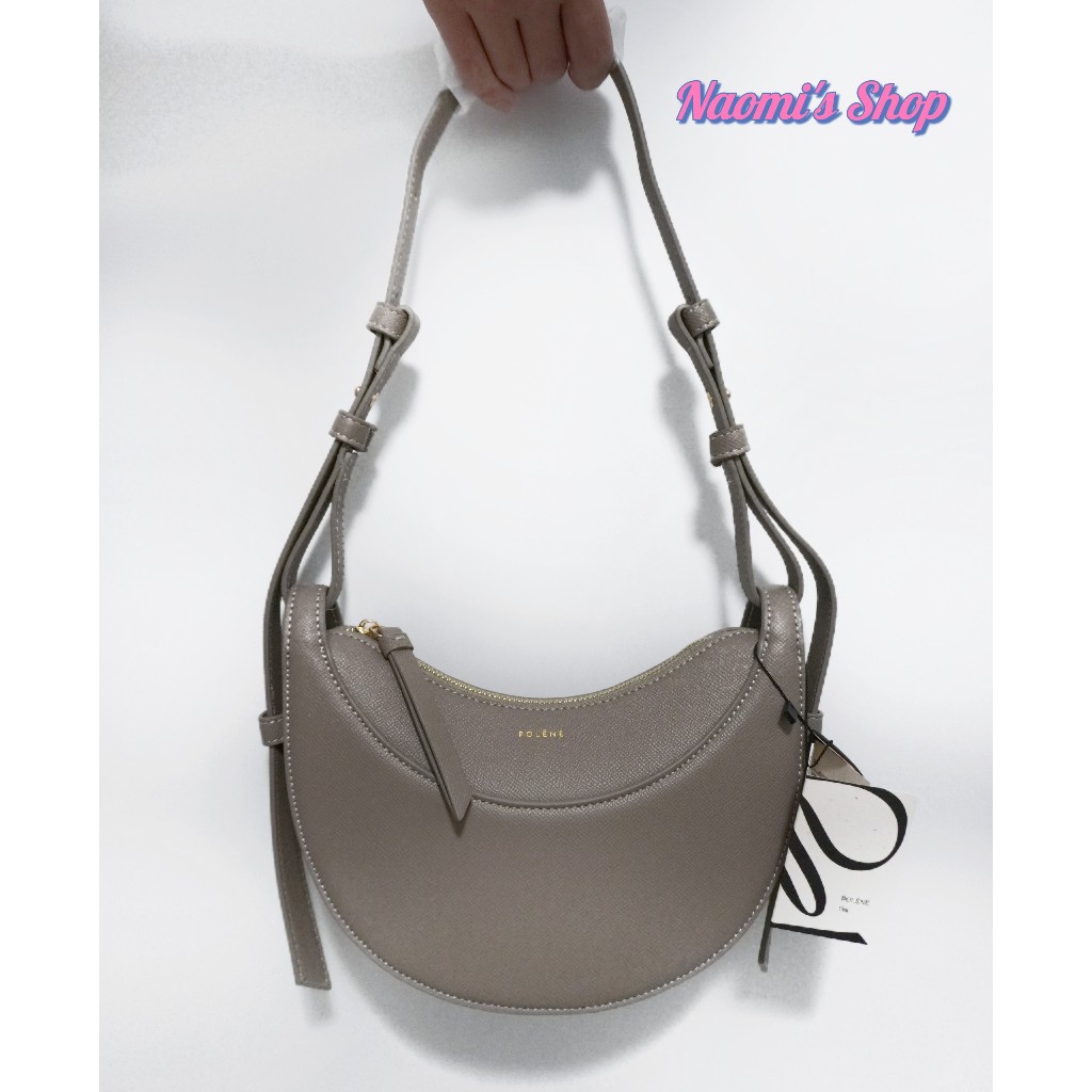 [พร้อมกล่องต้นฉบับ + ถุงเก็บฝุ่น] Nu * mero Dix Sling Bag Number Ten Halfmoon Bag หนังแท้ French Niche Shoulder Womens Bag Saddle Bag