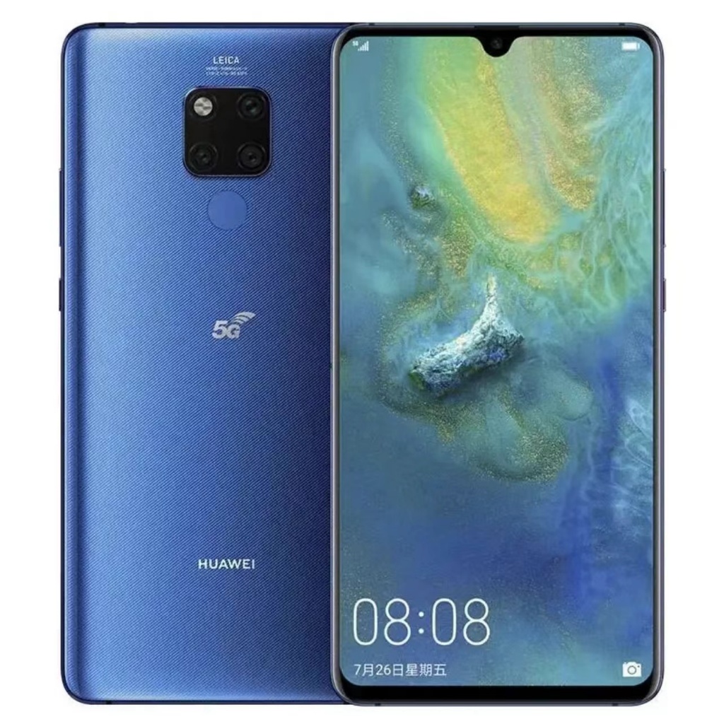 Huawei Mate 20 X สมาร์ทโฟน Android 5G 4G เครือข่าย 7.2 นิ้ว 40MP + 24MP กล้อง 8GB + 256GB โทรศัพท์มื