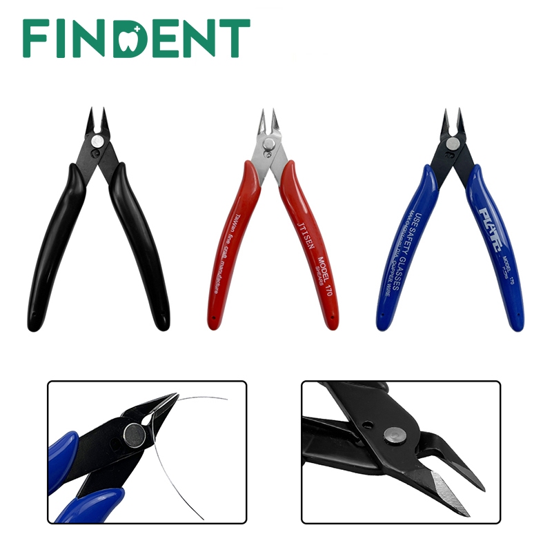 1 ชิ้นทันตกรรม Orthordontic เครื่องตัดลวด Plier ทันตกรรมสแตนเลส Archwire เครื่องตัด Niti Arch Wire คีมทันตแพทย์เครื่องมือ