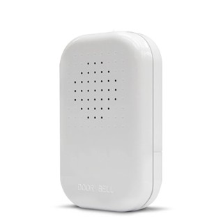 พลาสติกแบบมีสายประตู Bell Chime DC 12V Vocal แบบมีสาย Doorbe…