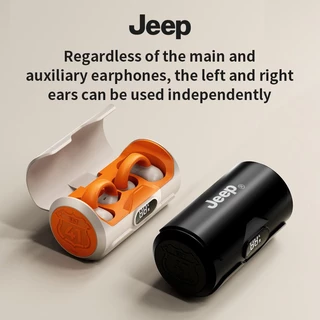 [พร้อมส่งในไทย] Jeep EC003 หูฟังบลูทูธ 5.4 เปิดหู HIFI พร้อมไมโครโฟน HD Calls, กันน้ํา IPX5, แบตเตอรี่รวม 40 ชม., รับประกัน 12 เดือน