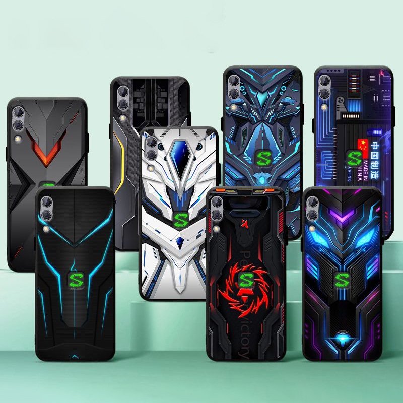 สําหรับ Black Shark 2 กรณี BlackShark 2 HD ทาสีกันชนสําหรับ Black Shark 2 Pro ซิลิโคนสําหรับ BlackShark 2 Pro 3 4 5 ปกหลัง