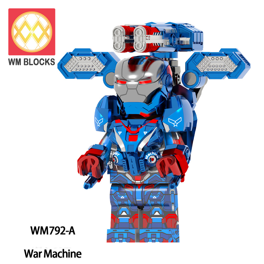 ของเล่นบล็อกตัวต่อฟิกเกอร์ War Machine Block ของเล่นรุ่น WM791-A